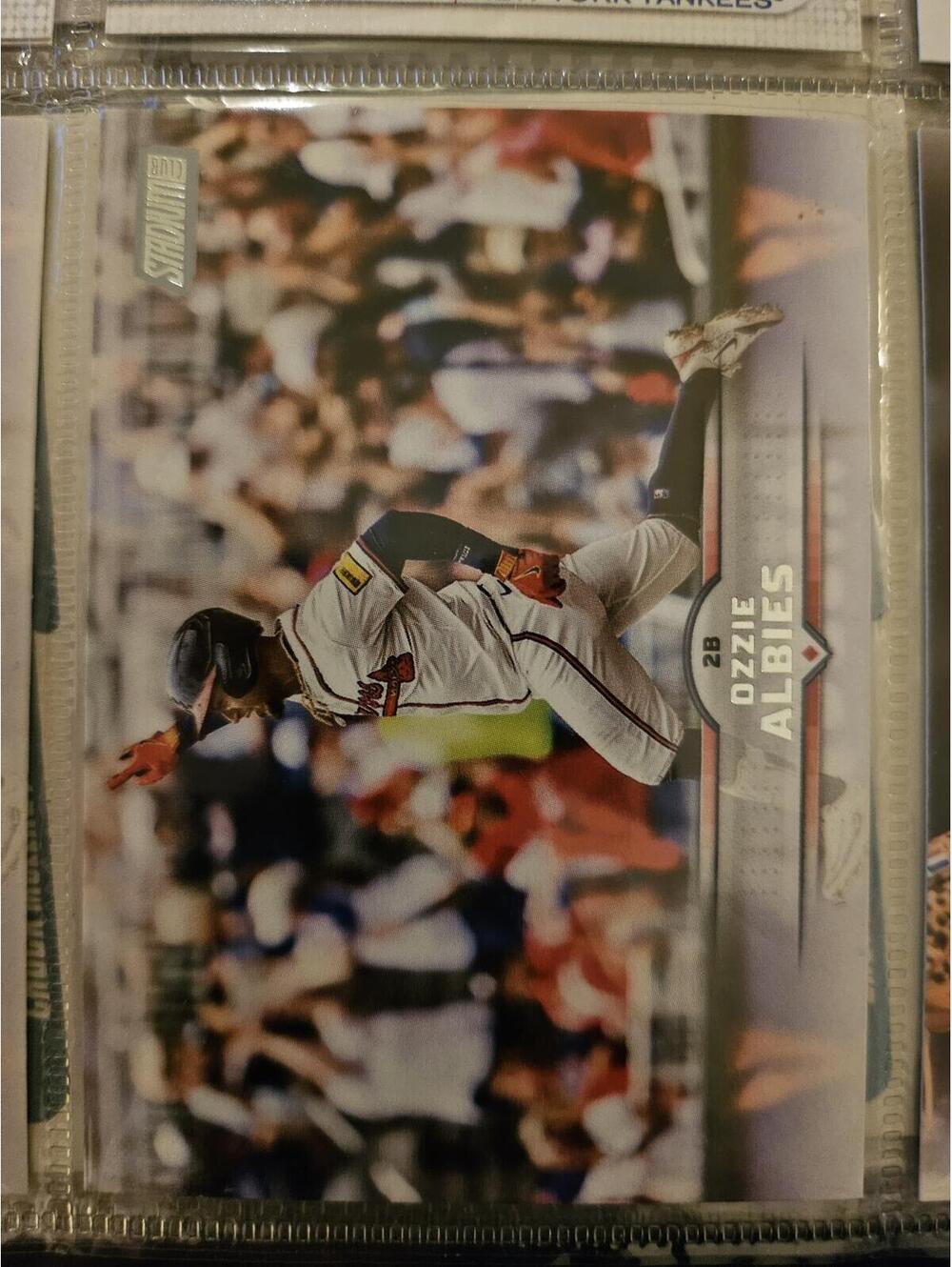 Ozzie Albies - 2025 Stadium Club  #40 - Braves - RAW Mint